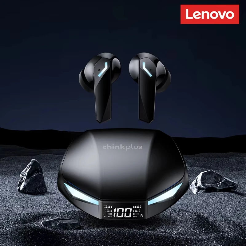 Lenovo XT53 TWS Bluetooth 5.4 Earphones HIFI Surround Sports Gaming Headset LED Power Display With In-Ear Design Headphones New