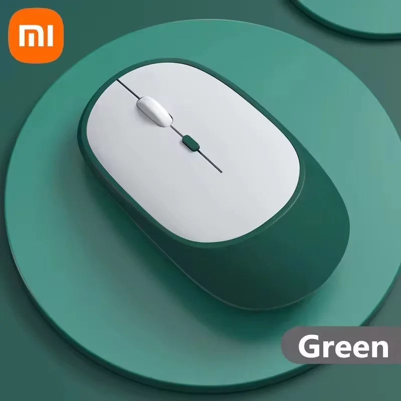 XIAOMI Silent Bluetooth Mouse Ultra Thin Dual Mode Vertical Ergonomic Relieves Wrist Pain Rechargeable 1600DPI Office Essential