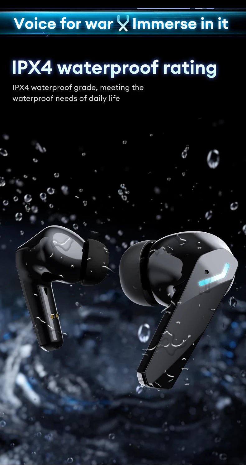 Lenovo XT53 TWS Bluetooth 5.4 Earphones HIFI Surround Sports Gaming Headset LED Power Display With In-Ear Design Headphones New