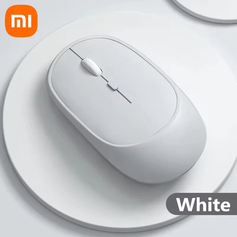 XIAOMI Silent Bluetooth Mouse Ultra Thin Dual Mode Vertical Ergonomic Relieves Wrist Pain Rechargeable 1600DPI Office Essential
