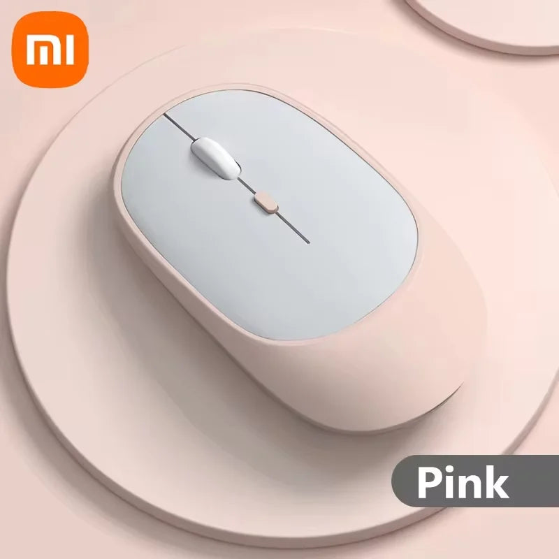 XIAOMI Silent Bluetooth Mouse Ultra Thin Dual Mode Vertical Ergonomic Relieves Wrist Pain Rechargeable 1600DPI Office Essential