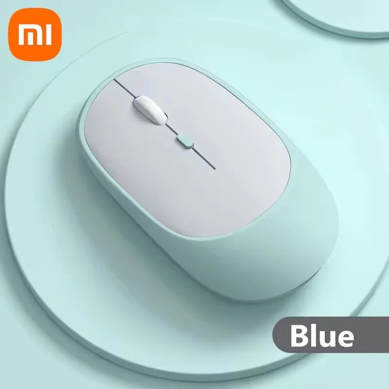 XIAOMI Silent Bluetooth Mouse Ultra Thin Dual Mode Vertical Ergonomic Relieves Wrist Pain Rechargeable 1600DPI Office Essential